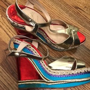 💯 authentic Christian Louboutin Espadrilles